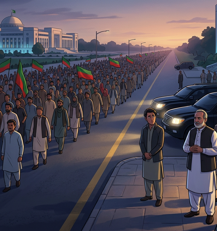 سینیٹر طلحہ محمود کا پی ٹی آئی کے احتجاج کو بڑا چیلنج