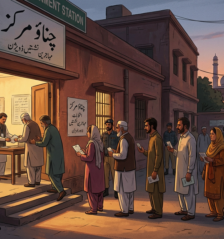 Faisalabad Participates in AJK Refugee Seat Voting