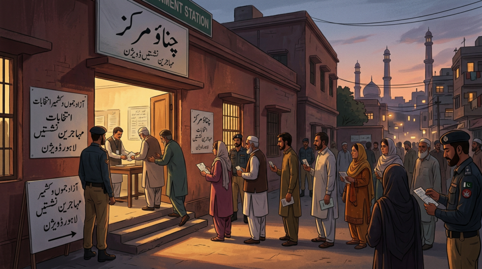 Faisalabad Participates in AJK Refugee Seat Voting