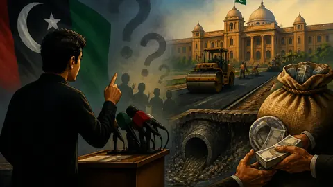 اس خبر کے لیے متحرک اداریاتی خاکہ: پی پی پی کا پنجاب حکومت میں مسلم لیگ (ن) پر کرپشن کا الزام