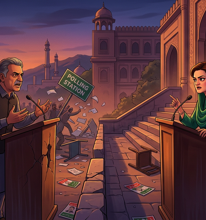 PML-N and PPP Exchange Sharp Words Over AJK Election Results