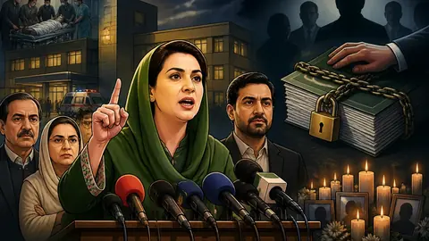 اس خبر کے لیے متحرک اداریاتی خاکہ: پمز واقعہ: وزیر صحت کے استعفے کے لیے پیپلز پارٹی کا دباؤ بڑھ گیا
