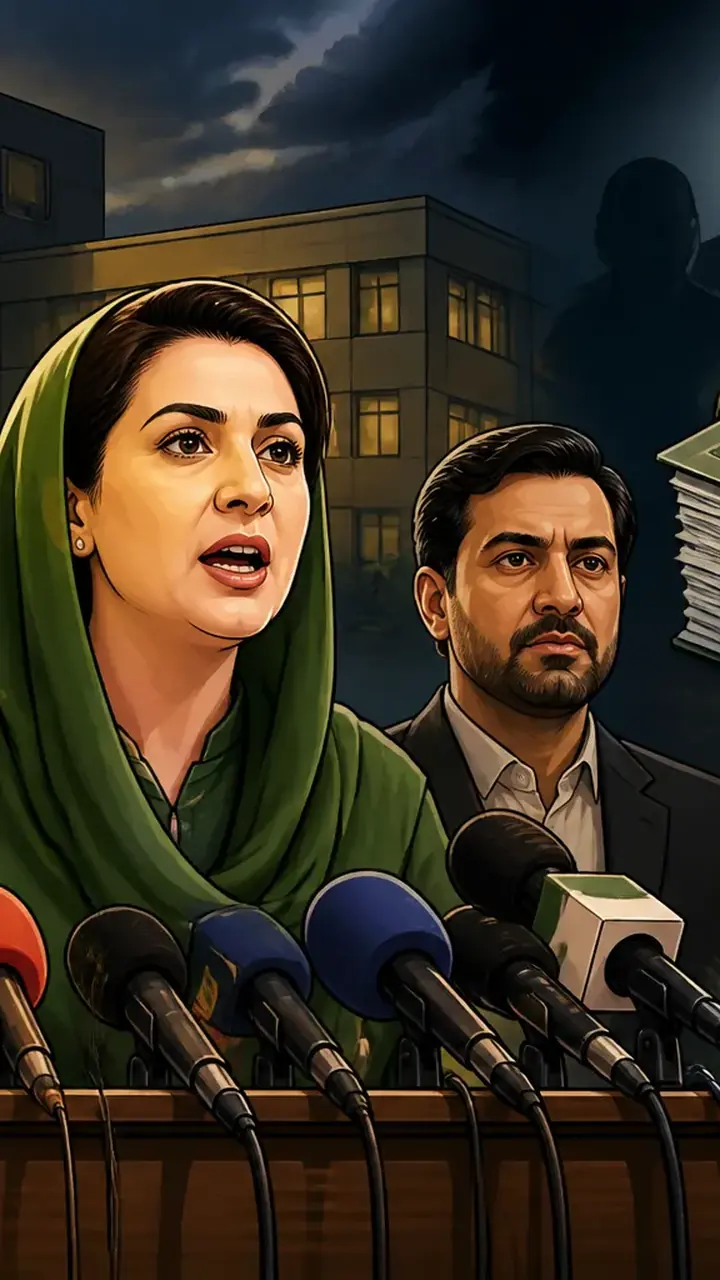 Animated editorial illustration for: PPP pressure mounts on Health Minister to resign over PIMS deaths