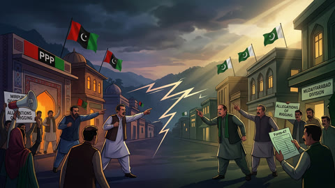 PPP, PML-N Exchange Barbs Amid AJK Elections, Rigging Allegations
