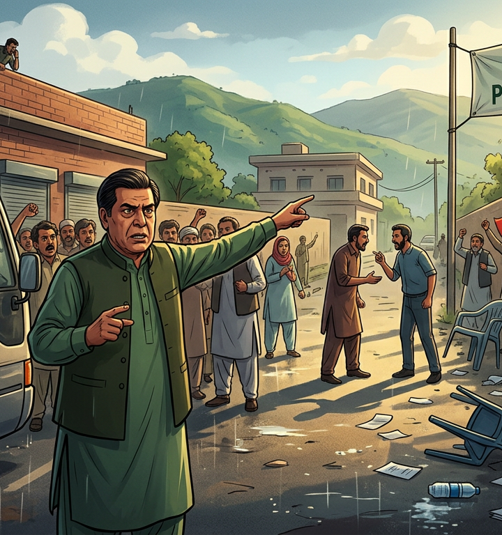 آزاد کشمیر انتخابات: پیپلز پارٹی کے دھاندلی اور تشدد کے الزامات