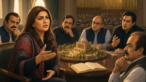اس خبر کے لیے متحرک اداریاتی خاکہ: پی پی پی کی شازیہ مری نے سندھ میں نئے صوبے کو مسترد کر دیا، متبادل منصوبہ بیان کیا