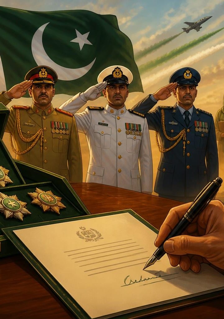 صدر زرداری نے یوم آزادی پر فوجی اور سول ایوارڈز کی منظوری دے دی