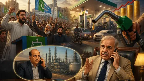 Animated editorial illustration for: Government increases dealer margins on petrol and diesel