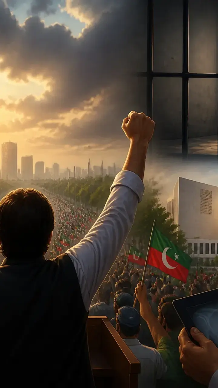 Animated editorial illustration for: PTI Claims Final Preparations Complete for September 27 Long March