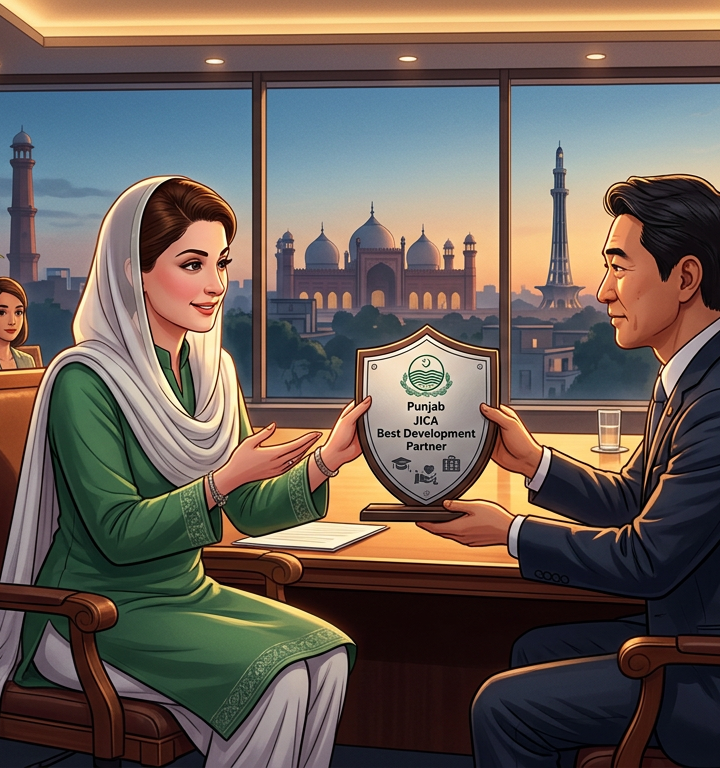 وزیراعلیٰ مریم نواز کی جائیکا وفد سے ملاقات، ترقیاتی تعاون پر تبادلہ خیال