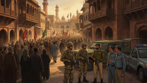راولپنڈی میں چہلم کے سیکیورٹی انتظامات کا جائزہ