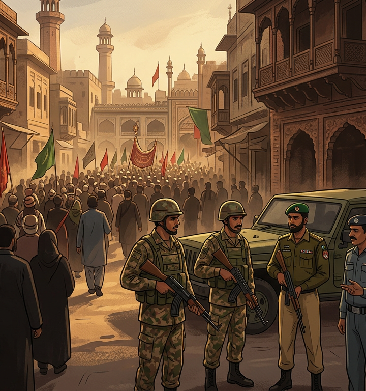 Rawalpindi RPO Reviews Chehlum Security Arrangements