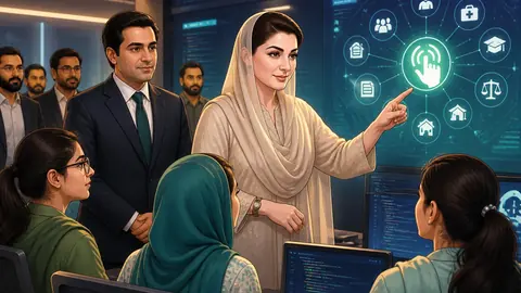 اس خبر کے لیے متحرک اداریاتی خاکہ: پنجاب تمام عوامی خدمات ‘مریم کی دستک’ ایپ پر یکجا کرے گا