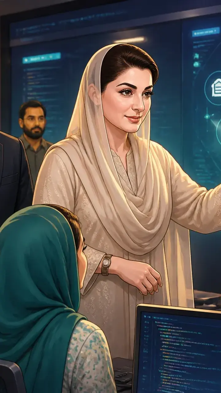 اس خبر کے لیے متحرک اداریاتی خاکہ: پنجاب تمام عوامی خدمات ‘مریم کی دستک’ ایپ پر یکجا کرے گا