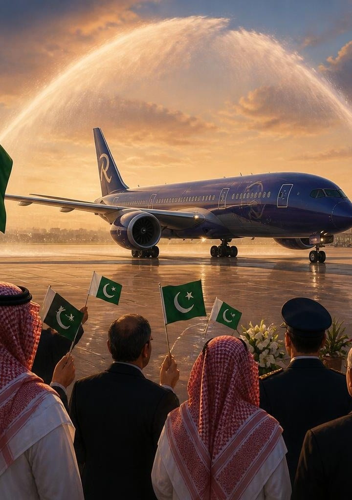 Riyadh Air launches Pakistan operations with inaugural flight to Islamabad