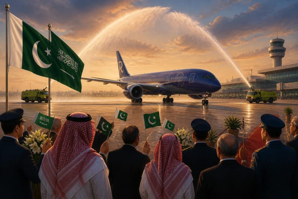 Riyadh Air launches Pakistan operations with inaugural flight to Islamabad