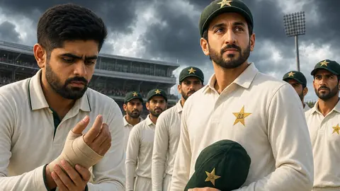 اس خبر کے لیے متحرک اداریاتی خاکہ: پہلا ٹیسٹ: رابنسن اور ٹنگ کی تباہ کن بولنگ، پاکستان 171 پر ڈھیر