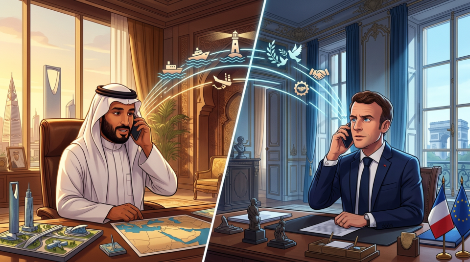 Saudi Crown Prince, French President Discuss Regional Stability in Phone Call