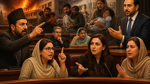 اس خبر کے لیے متحرک اداریاتی خاکہ: پمز آتشزدگی: قتل کی ایف آئی آر کے اندراج میں تاخیر پر سوالات اٹھائے گئے