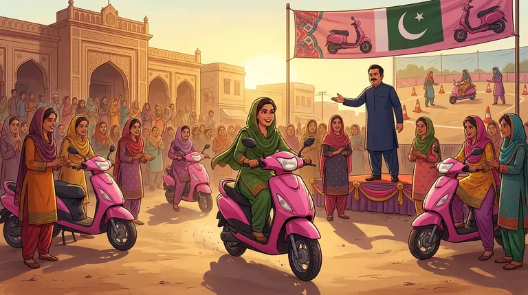 Sindh to expand Pink EV Scooty Scheme to Mirpurkhas