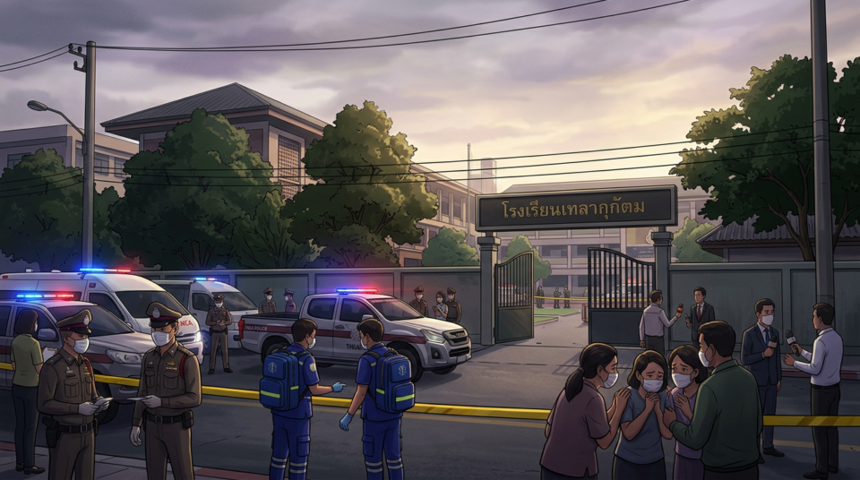 Bangkok School Shooting: 8 Dead, 14 Injured