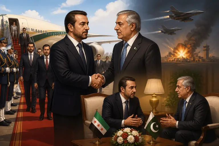 Syrian Foreign Minister meets COAS Asim Munir to discuss defence cooperation