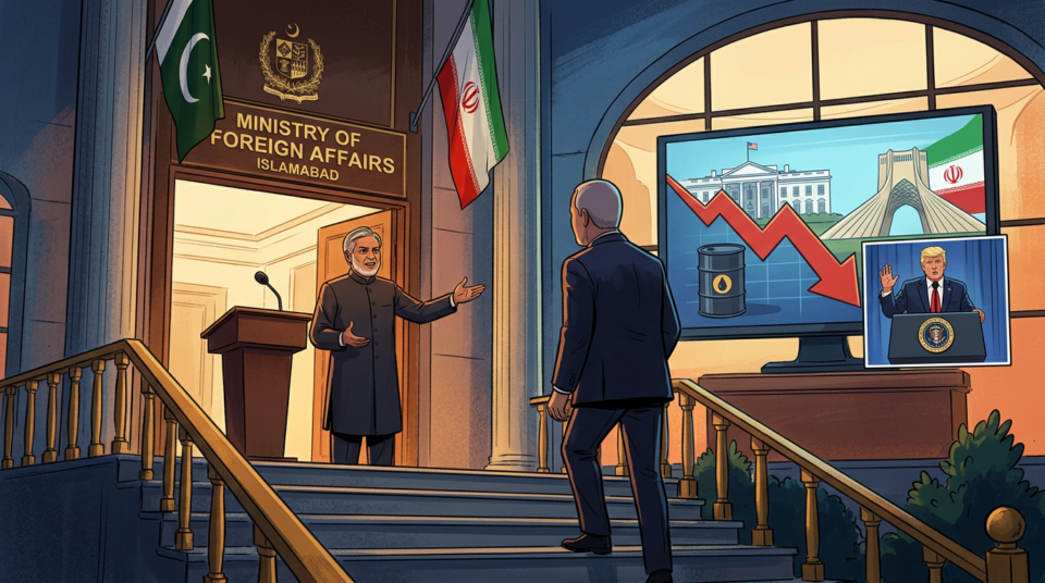 پاکستان اور ایران کے وزرائے خارجہ نے علاقائی امور پر تبادلہ خیال کیا