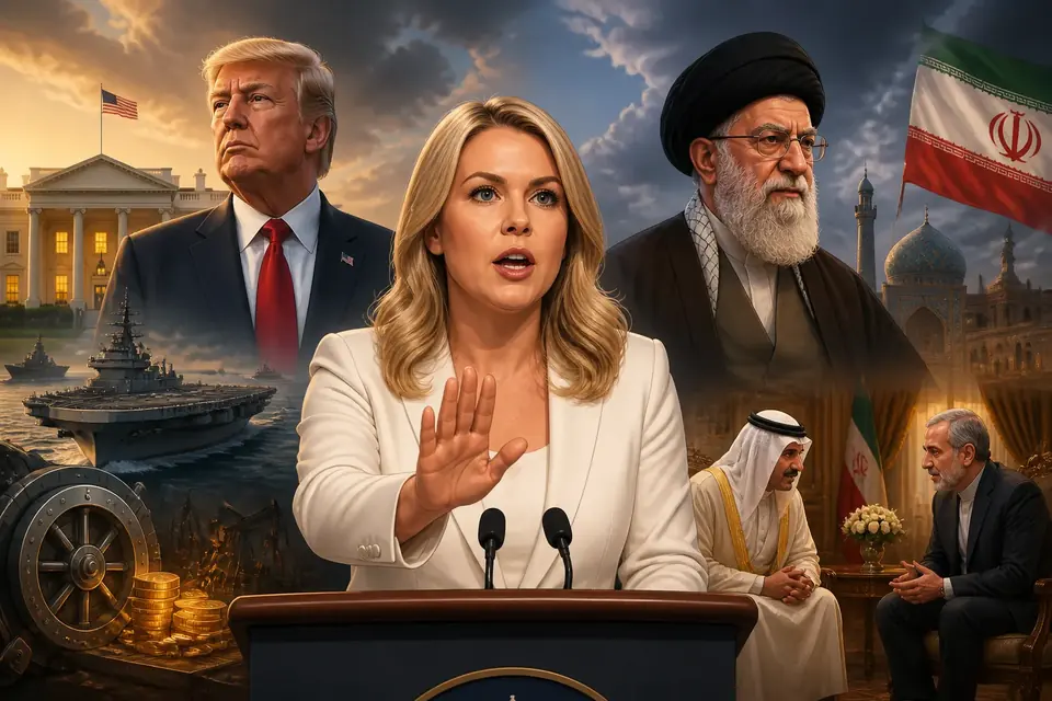 Animated editorial illustration for: Trump rules out sanctions on Chinese banks over Iran trade