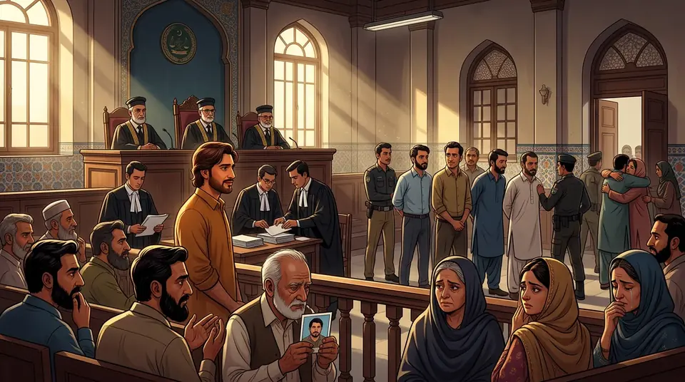 اس خبر کے لیے متحرک اداریاتی خاکہ: نقیب اللہ محسود قتل کیس: عدالت نے سات ملزمان کو بری کر دیا