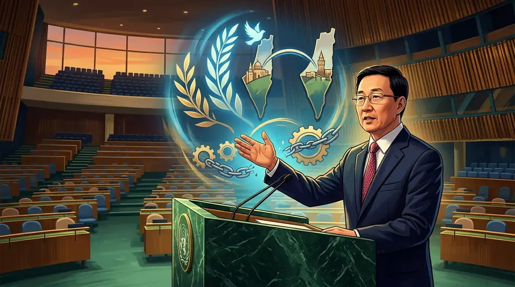 China’s Vice President calls for peace, two-state solution at UN