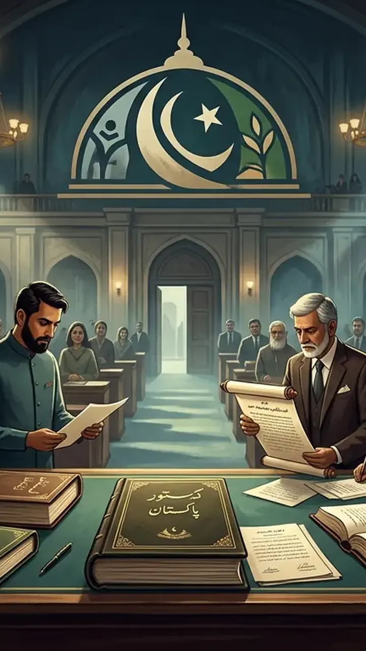 Animated editorial illustration for: Explainer: How can emergency or Governor’s Rule be imposed in a province?