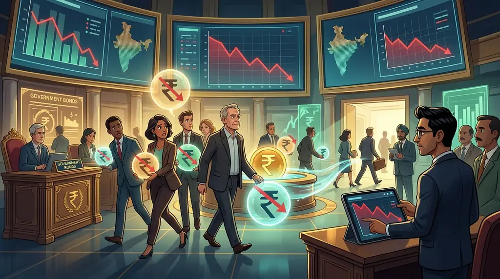 Foreign Investors Reportedly Accelerate Withdrawal from Indian Markets