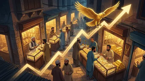 پاکستان میں سونے کی قیمت میں اضافہ، فی تولہ 4,300 روپے مہنگا