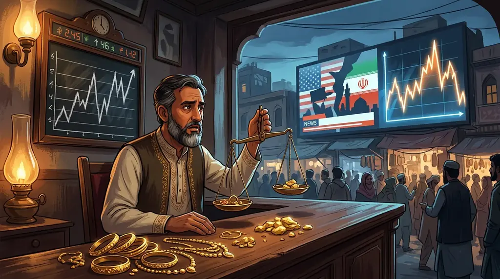 Gold price rises again, hits Rs 469,136 per tola in Pakistan