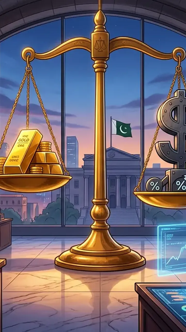 اس خبر کے لیے متحرک اداریاتی خاکہ: امریکی شرح سود میں اضافے کے خدشات، سونے کی قیمتیں مستحکم مگر ماہانہ نقصان متوقع
