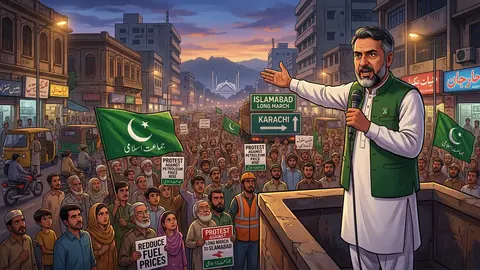 Hafiz Naeem Reiterates Protest Threat, Says March ‘Paused, Not Called Off’