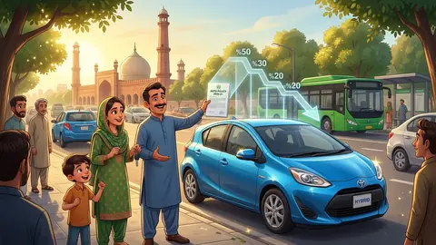 Animated editorial illustration for: Questions Raised Over Secrecy of New Auto Policy 2026-31