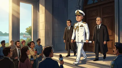 Animated editorial illustration for: IHC overturns 2022 verdict declaring Naval Farms, Sailing Club illegal