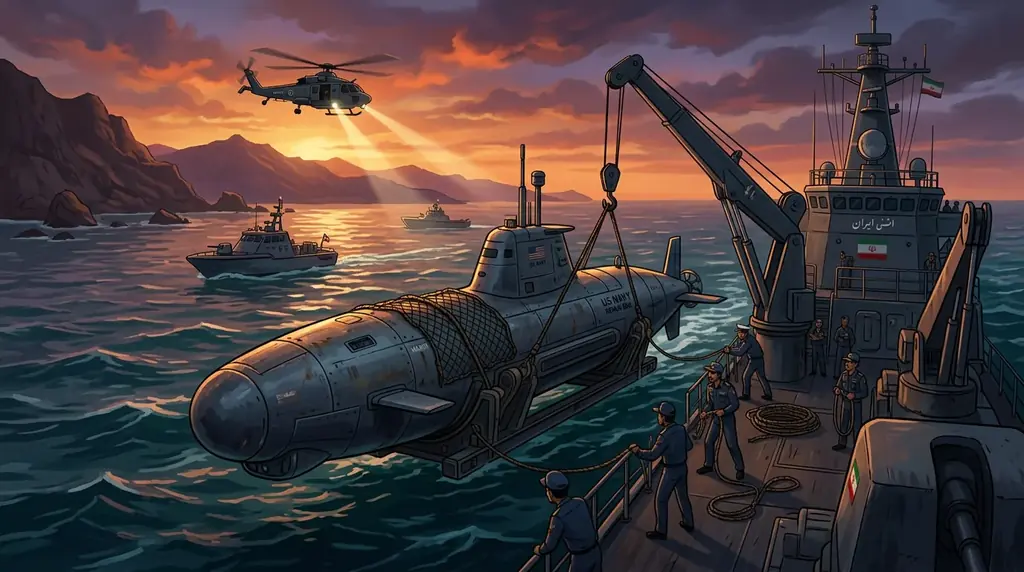 Iran Claims to Be Reviewing Data from Alleged US Submarine
