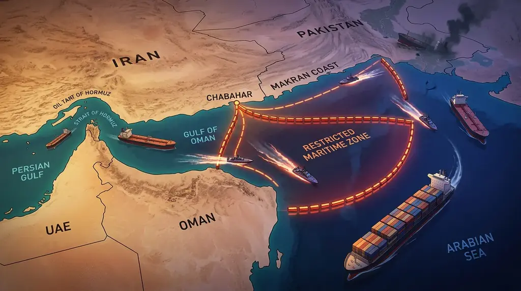 Shipping Traffic Through Strait of Hormuz Halves Amid Regional Tensions