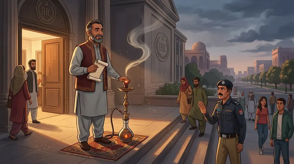 اسلام آباد ہائیکورٹ کا قانونی شیشہ کیفوں کے خلاف ‘جبری کارروائی’ سے روکنے کا حکم