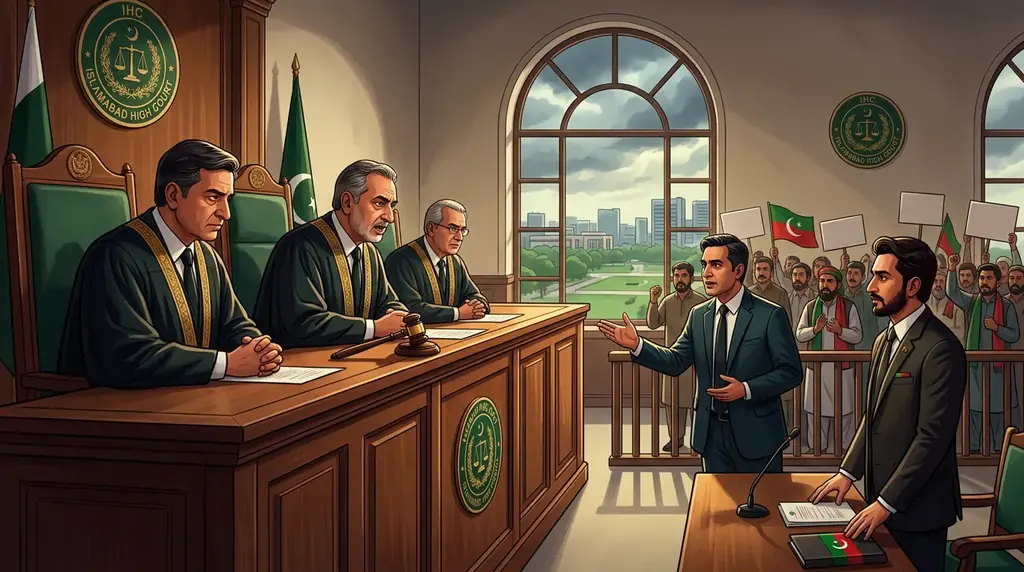 IHC issues written order in case against PTI’s Sept 27 protest