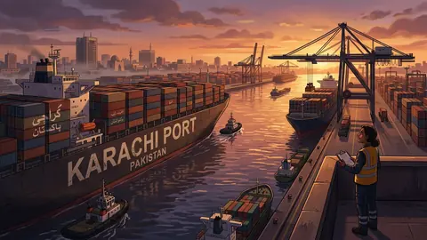 Karachi Port Sets Cargo Record, Cites Gulf Situation for Transshipment Boost