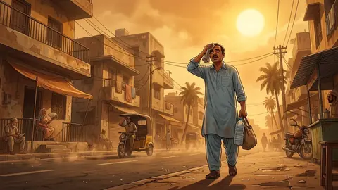 Karachi sizzles as temperature hits 40.2°C amid suspended sea breeze