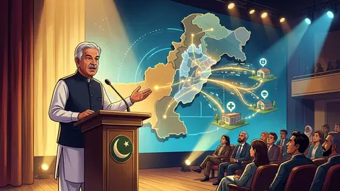Animated editorial illustration for: Khawaja Asif: Decision on new provinces must be accepted by all