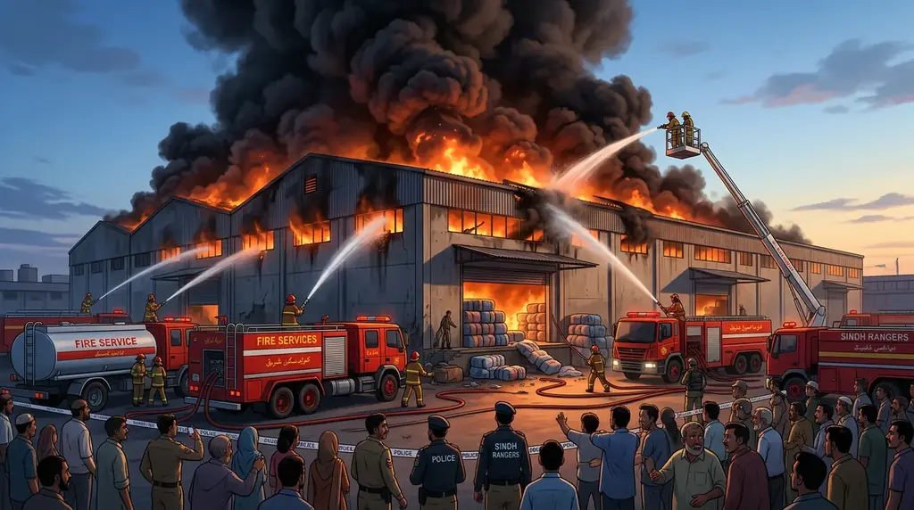 Karachi factory fire controlled after 16-hour operation