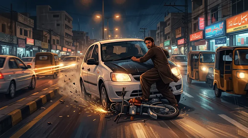 Citizen Intervention Revealed in Rawalpindi Road Rage Incident