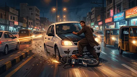 Citizen Intervention Revealed in Rawalpindi Road Rage Incident