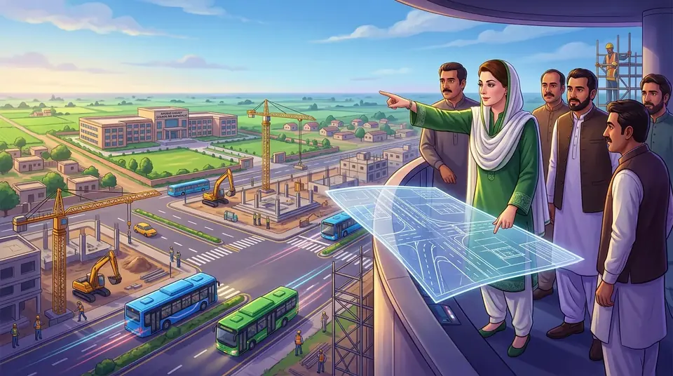 اس خبر کے لیے متحرک اداریاتی خاکہ: مریم نواز کی ایم پی ایز کو ساہیوال میں ترقیاتی منصوبوں میں معیار اور شفافیت یقینی بنانے کی ہدایت