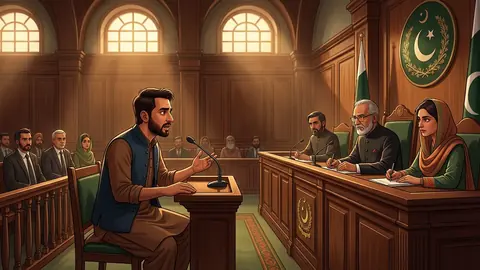 Animated editorial illustration for: Mir Raza case: Commission aids driver who lost housing after cooperating